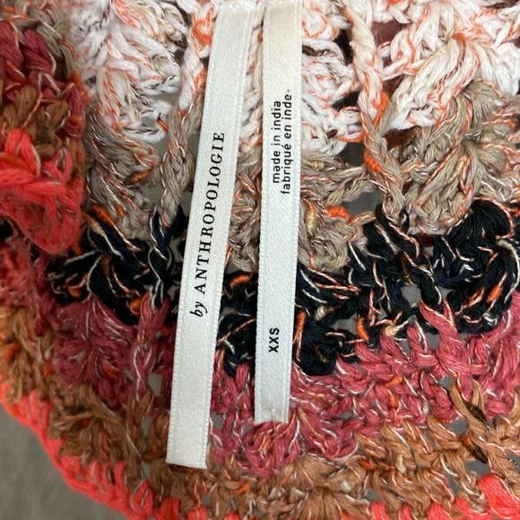 NWT Anthropologie Crochet Halter Cropped Top Women's XXS - Picture 6 of 9